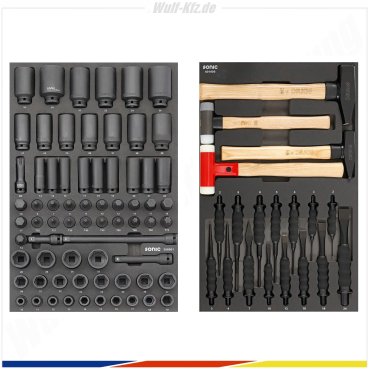 Sonic gefüllter Werkstattwagen NEXT S12XD HEAVY DUTY / 723-​tlg.